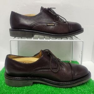 Memphisto Shoes Men Casual Dress Brown Leather Cap Toe Oxford Goodyear Welt Sz 9